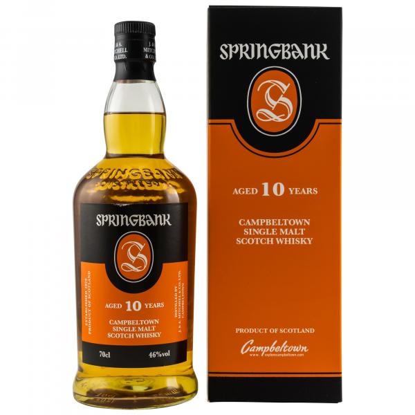 Springbank 10 Jahre Single Malt 46,0% vol. 0,7l Springbank 10 Jahre Single Malt 46,0% vol. 0,7l